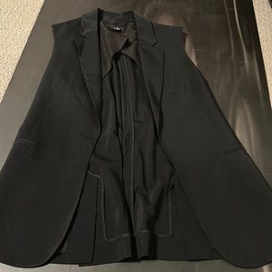Theory black suiting vest, unworn (but past season)
